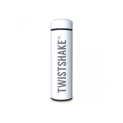 Twistshake - Garrafa Térmica 420ml - Branco