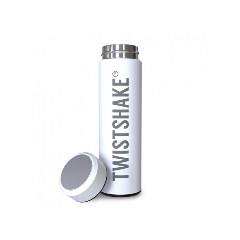 Twistshake – Garrafa Térmica 420ml – Branco
