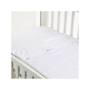 B - Mum - Conjunto de Lençois Safety Baby Bed 50 x 80 cm - Lacinho Azul