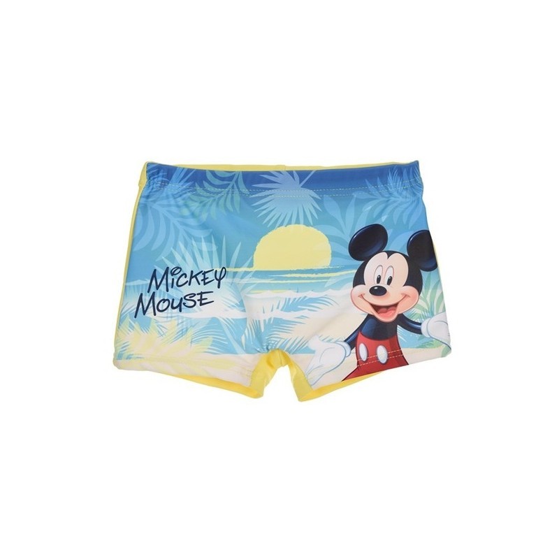 Disney Baby – Boxer de Praia Amarelo Mickey (Vários Tamanhos Disponíveis)