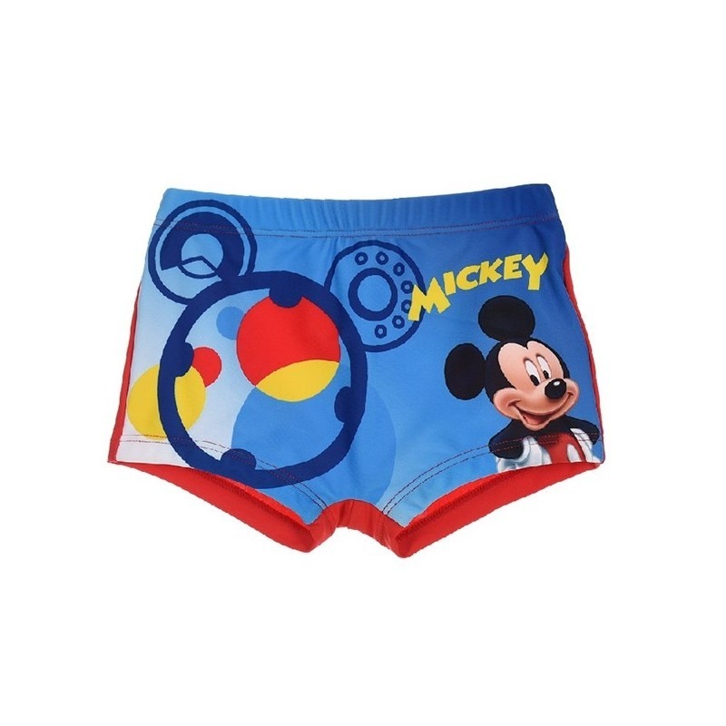 Disney Baby – Boxer de Praia Vermelho Mickey (Vários Tamanhos Disponíveis)