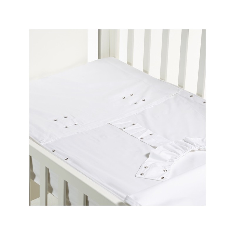 B – Mum – Conjunto de Lençois Safety Baby Bed 50 x 80 cm – Rosa/Liso