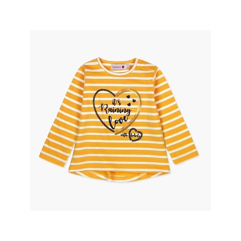 Bóboli – Camisola Manga Comprida Amarela Menina