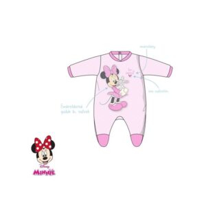 Disney Baby - Babygrow Aveludado Rosa Minnie