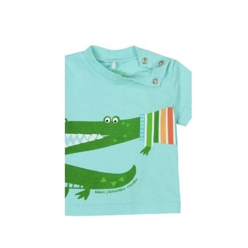 Bóboli – T-Shirt para bebé menino Lago – Tropical Life