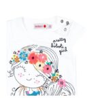 Bóboli – T-Shirt para bebé menina – Over The Rainbow