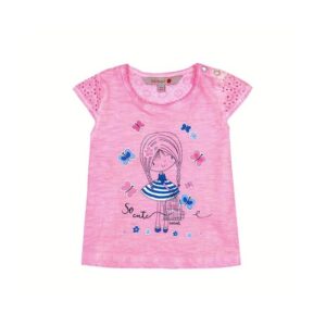 Bóboli - T-Shirt para bebé menina Blue Coast - Rosa