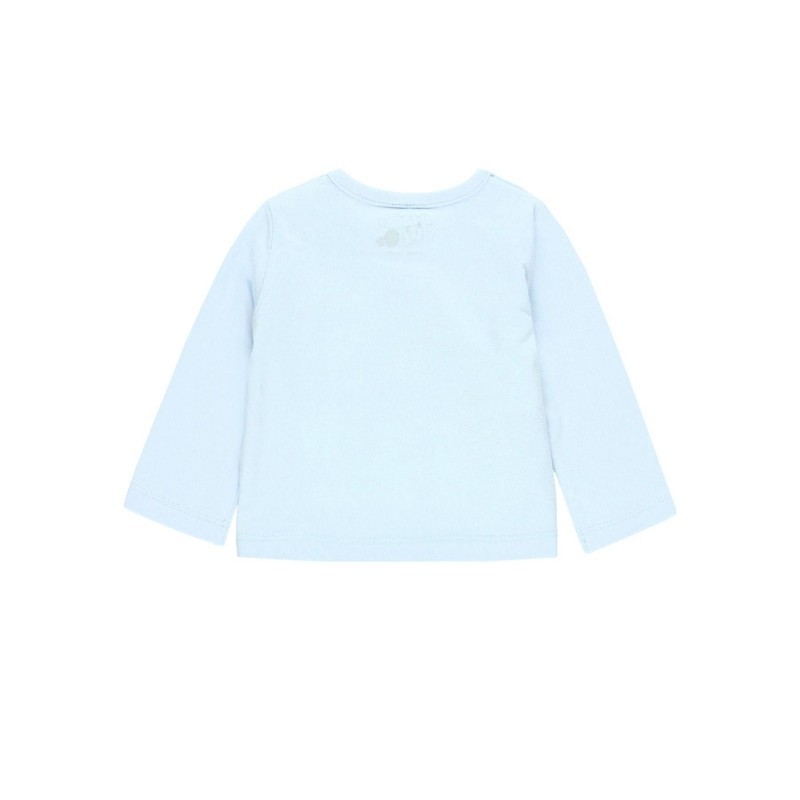 Bóboli – Camisola estampada de algodão para menino Azul