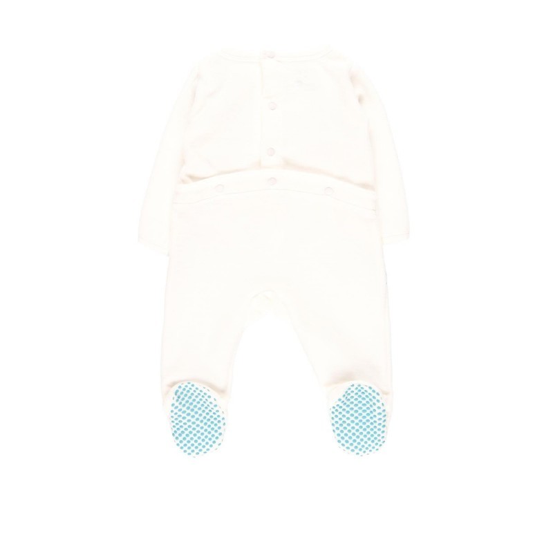 Bóboli – Babygrow Veludo Bebé Branco