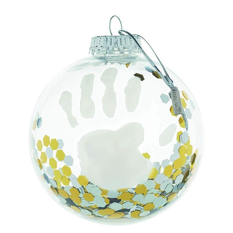 Baby Art - Bola de Natal - Transparente - Sítio do Bebé