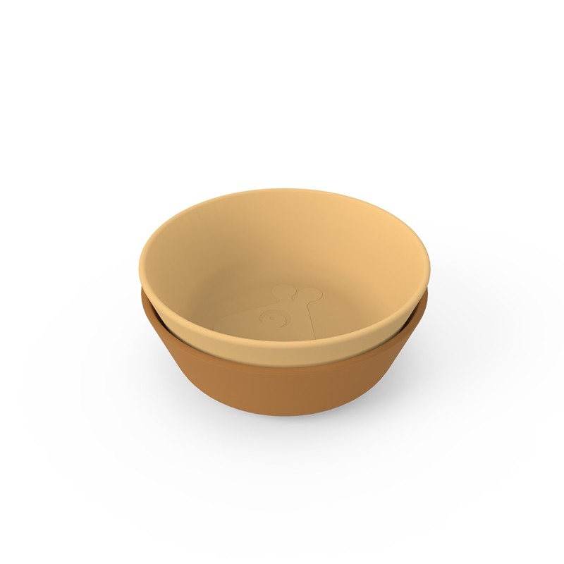 Kiddish bowl 2-pack – Raffi – Mustard