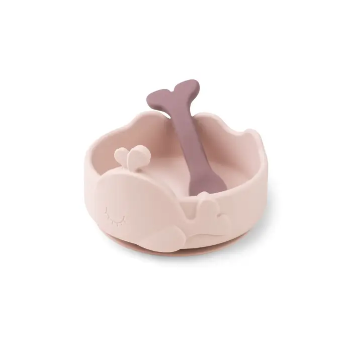 Silicone-StickandStay-bowl-and-baby-spoon-Wally-Powder-Front-PS_3000x