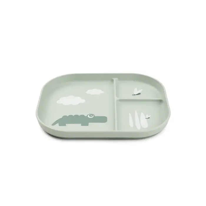 Foodie-compartment-plate-Croco-Green-Front-2-PS_3000x