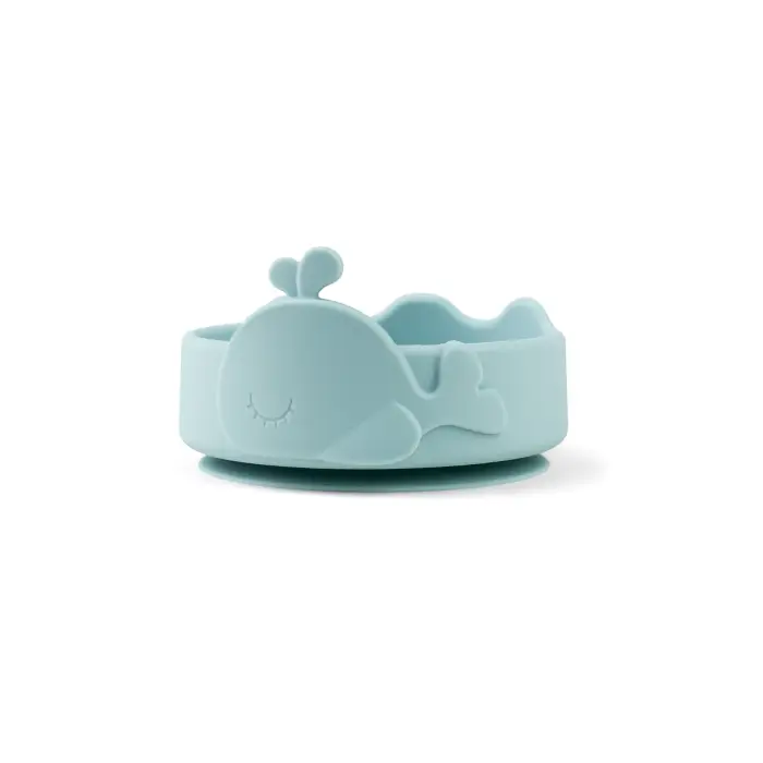 Silicone-StickandStay-bowl-and-baby-spoon-Wally-Blue-Front-2-PS_3000x