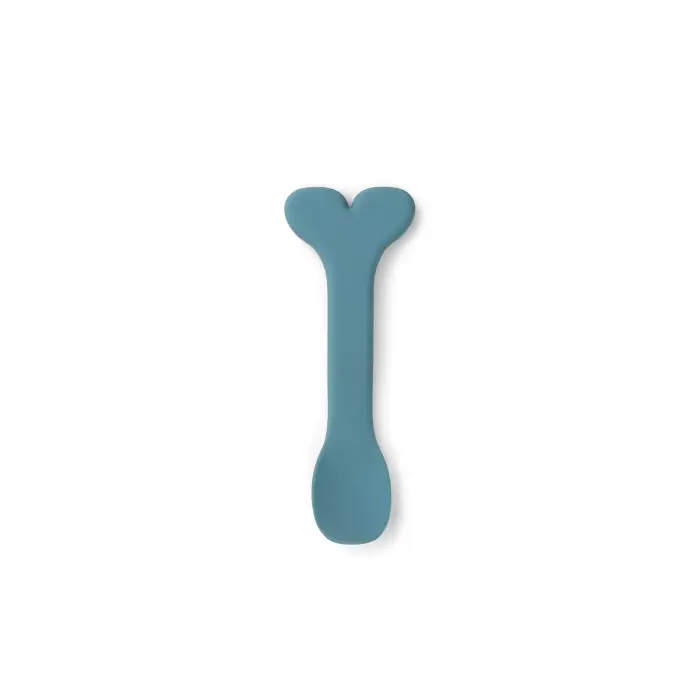 Silicone-StickandStay-bowl-and-baby-spoon-Wally-Blue-Front-3-PS_3000x