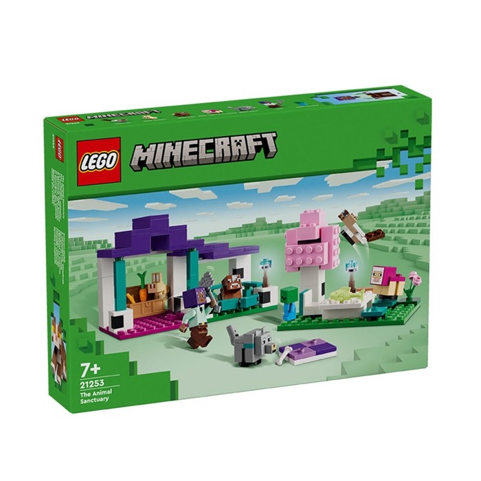 lego-minecraft-21253-the-animal-sanctuary-age-7-building-blocks-2023-206pcs-multicolor