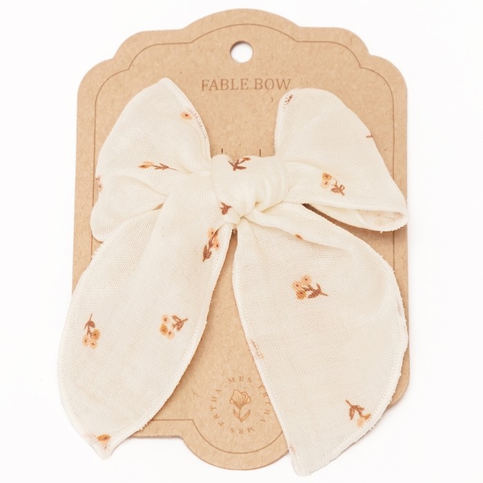 Fable Bow Clip Flower Buds